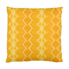 Pattern Yellow Standard Cushion Case (one Side)