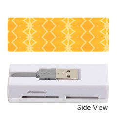 Pattern Yellow Memory Card Reader (stick)