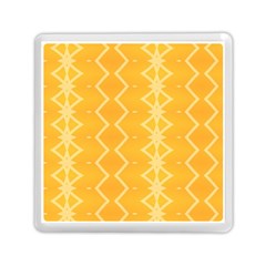 Pattern Yellow Memory Card Reader (square)