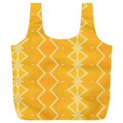 Pattern Yellow Full Print Recycle Bag (xxl)