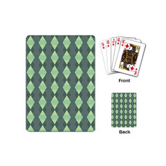 Texture Grey Playing Cards Single Design (mini)