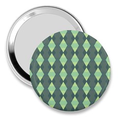 Texture Grey 3  Handbag Mirrors