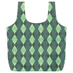 Texture Grey Full Print Recycle Bag (xl)