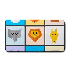 Animals Cute Flat Cute Animals Medium Bar Mats