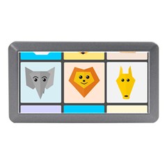 Animals Cute Flat Cute Animals Memory Card Reader (mini) by HermanTelo