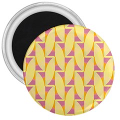 Yellow Pink 3  Magnets by HermanTelo