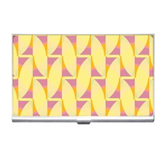 Yellow Pink Business Card Holder