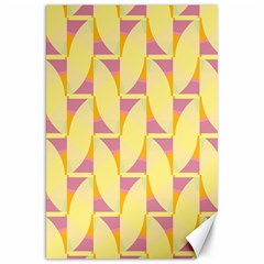 Yellow Pink Canvas 20  X 30 