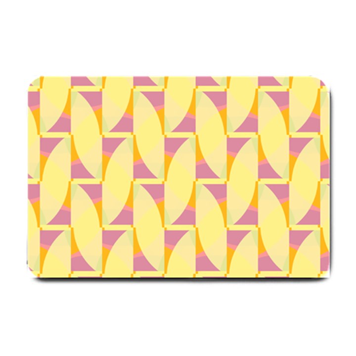 Yellow Pink Small Doormat 