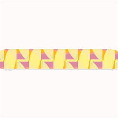 Yellow Pink Small Bar Mats