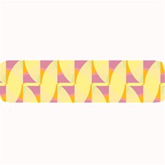 Yellow Pink Large Bar Mats