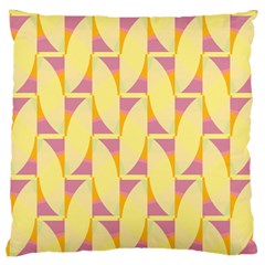 Yellow Pink Large Cushion Case (one Side)