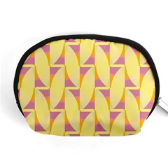 Yellow Pink Accessory Pouch (medium)