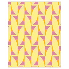 Yellow Pink Drawstring Bag (small) by HermanTelo