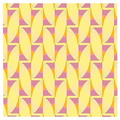 Yellow Pink Wooden Puzzle Square