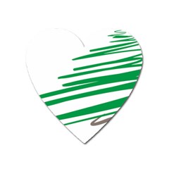 Christmas Tree Pine Holidays Heart Magnet by HermanTelo