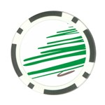 Christmas Tree Pine Holidays Poker Chip Card Guard (10 pack) Back