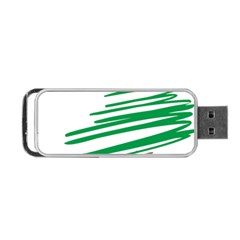 Christmas Tree Pine Holidays Portable Usb Flash (one Side) by HermanTelo