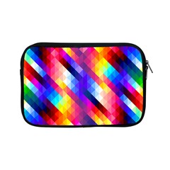 Abstract Blue Background Colorful Pattern Apple Ipad Mini Zipper Cases