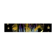 Background Level Clef Note Music Flano Scarf (mini) by HermanTelo