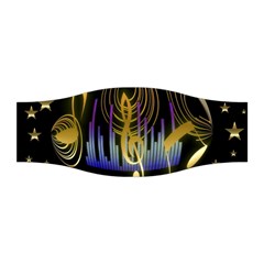 Background Level Clef Note Music Stretchable Headband