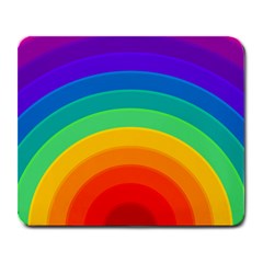 Rainbow Background Colorful Large Mousepads by HermanTelo