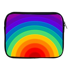 Rainbow Background Colorful Apple Ipad 2/3/4 Zipper Cases