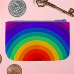 Rainbow Background Colorful Large Coin Purse Back