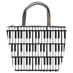 Piano Keys Bucket Bag by bloomingvinedesign