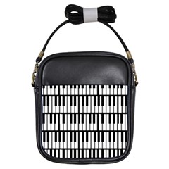 Piano Keys Girls Sling Bag by bloomingvinedesign