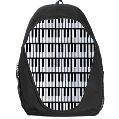 Piano Keys Backpack Bag by bloomingvinedesign