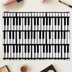 Piano Keys Cosmetic Bag (xxxl) by bloomingvinedesign