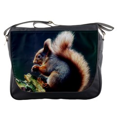 Squirrel Messenger Bag