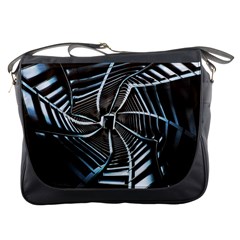 Sci-fi Tunnel Messenger Bag by trulycreative