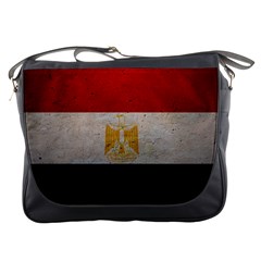 Grunge Egypt Flag Messenger Bag by trulycreative