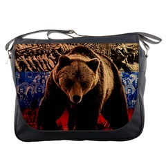 Russian Army Bear Messenger Bag