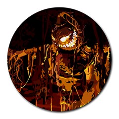 Scarecrow Round Mousepads by trulycreative