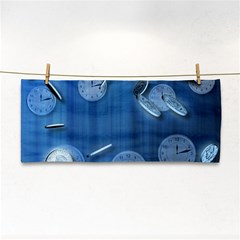 Time Clock Watch Hours Hand Towel