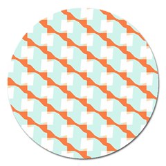 Wallpaper Chevron Magnet 5  (round) by HermanTelo