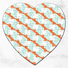 Wallpaper Chevron Jigsaw Puzzle (heart) by HermanTelo