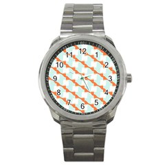 Wallpaper Chevron Sport Metal Watch