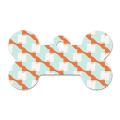 Wallpaper Chevron Dog Tag Bone (two Sides)