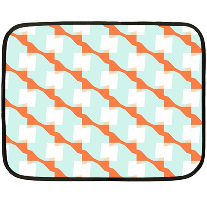 Wallpaper Chevron Fleece Blanket (Mini)