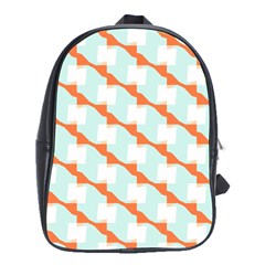 Wallpaper Chevron School Bag (large) by HermanTelo