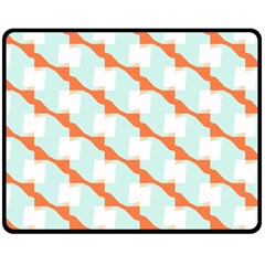 Wallpaper Chevron Fleece Blanket (medium)  by HermanTelo