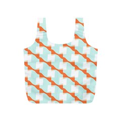 Wallpaper Chevron Full Print Recycle Bag (s) by HermanTelo