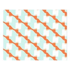 Wallpaper Chevron Double Sided Flano Blanket (large)  by HermanTelo