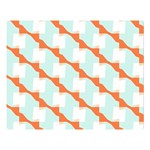 Wallpaper Chevron Double Sided Flano Blanket (Large)  80 x60  Blanket Front