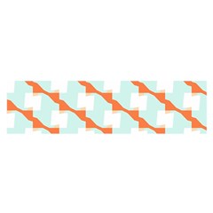 Wallpaper Chevron Satin Scarf (oblong)