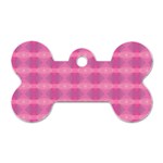 Pink Dog Tag Bone (One Side) Front